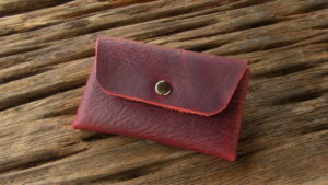 Riveted card wallet